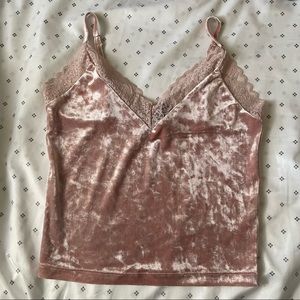 Velvet Pink Cami